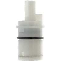 Danco 17312B Faucet Stem, Plastic, Brass, 1-55/64 in L