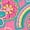 Hot Pink, variant on My Yiayia Loves Me Grandchild Rainbow Toddler T-Shirt