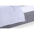 thumbnail image 4 of Baxton Studio Hillary Fabric Upholstered Platform Bed, Queen, Grey'), 4 of 4