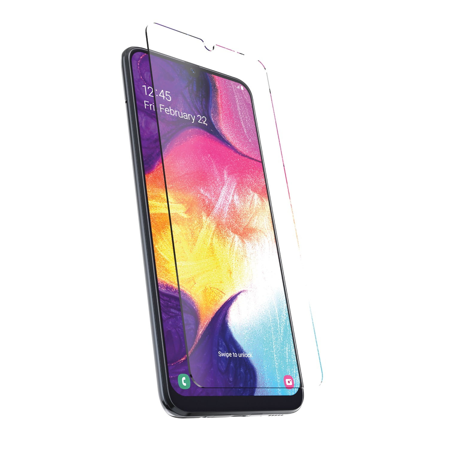1 Pack Galaxy A20 Screen Protector Tempered Glass Bear Village Anti-Scratch Bubble Free HD Screen Protector Film for Samsung Galaxy A20 