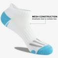 EALLCO Women's Stretch Ankle Low Cut Athletic Socks, Cushioned Running