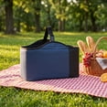 thumbnail image 4 of Insulated Cooler Lunch Tote Large Thermal Bag with Bottle Holders for Office Picnic Camping Outdoor Travel, 4 of 7