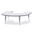 thumbnail image 2 of Elementary Height Prism Edge Horseshoe Table, 2 of 2