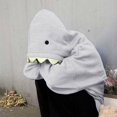 thumbnail image 4 of Unisex Shark Tooth Hoodie Pullover Loose Long Sleeve Oversized Hooded Sweatshirt for Men Women Cute Streetwear Tops with Pocket S‑XXL, 4 of 7