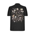 thumbnail image 4 of Aqestyerly T-Shirt Blouse à Manches Courtes Imprimé à Col Rond Décontracté d'Été pour Femme, Haut Aéré de Tous les Jours avec Imprimé Stylé HWRETIE, 4 of 6