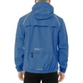 thumbnail image 4 of BALEAF Men's Cycling Windbreaker Reflective Running Jacket Waterproof Blue Size M, 4 of 7