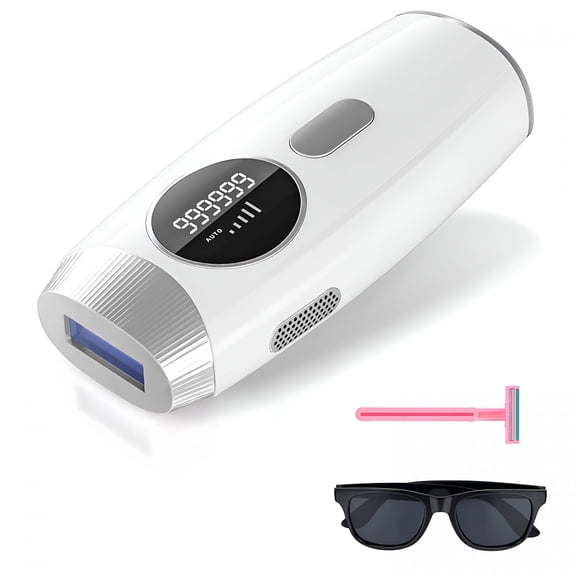EXLEAF Hair Removal Device,Home Laser Hair Removal,Hair Removal Laser Flash Painless Epilator for Armpits,Back,Legs,Arms,Face