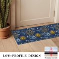 thumbnail image 3 of Blue Sun Moon Star Pattern Door Rugs,Washable Non Slip Door Mats Indoor,Decorative Door Mats,Entry Mat Indoor for Entrance,Bedroom,Kitchen,Bathroom,16"x47", 3 of 6