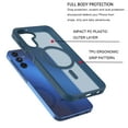thumbnail image 5 of Tekcoo for Samsung Galaxy A15 5G Case, Compatible with MagSafe Military Grade Drop Protection Magnetic Rugged Cover Translucent Back Shockproof Phone Case for Samsung Galaxy A15 5G - Blue, 5 of 10