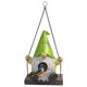 thumbnail image 1 of Swing Goblin Bird House Colgando Colibrí Casa Nido De Pájaro De Resina Para La Cerca Del Jardín Del Hogar Methold PT002583-02, 1 of 6