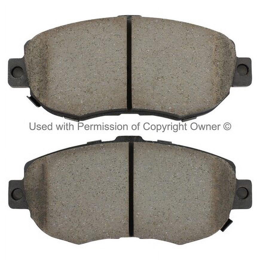 Mpa Electrical 1001-0619C Quality Built Disc Brake Pad, Premium, Ceramic,