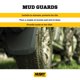 thumbnail image 4 of Guardabarros Husky Liners para Dodge Ram 1500-3500, delanteros, negros, 4 of 8