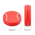 thumbnail image 2 of Uxcell Tennis Racket Vibration Dampener, 8 Pack Racquet Shock Absorber, Red, 2 of 6