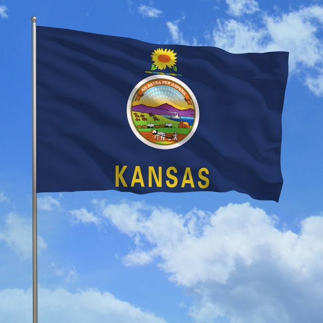 Kansas State Flag Kansas Flag