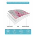 thumbnail image 5 of Grey Pink Christmas Twin XL Size Down Alternative Comforter, Lightweight Comforter Quilt Bedding Set with Pillow Shams Xmas Tree Snowflake Winter All Seasons Bed Comforter Duvet Insert 68"x98", 5 of 7