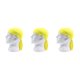 thumbnail image 4 of Diadema ciclismo Eigraketly sombrero bufanda a prueba de viento Amarillo 3Conjunto, 4 of 6