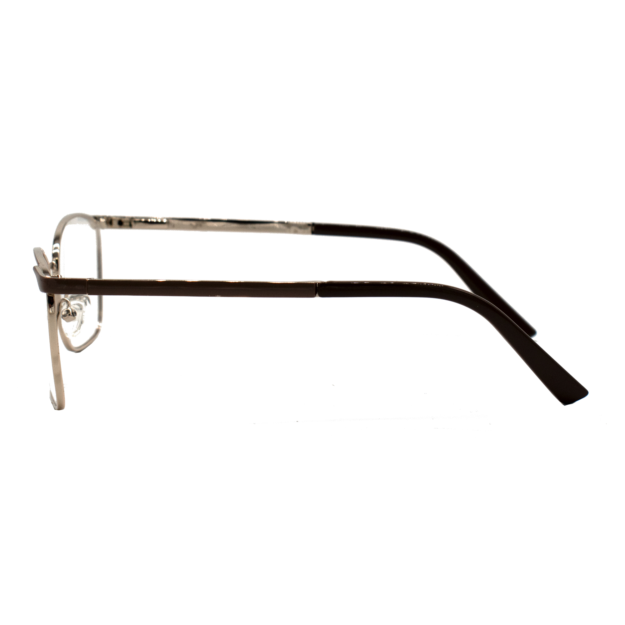 Walmart Women's Rx'able Eyeglasses, WM402155-1, Gold, 55-15-140 - image 4 of 5