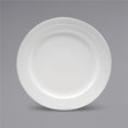 thumbnail image 1 of Oneida R4010000125 7.25 in. Impressions Round Bright White Embossed Medium Rim Porcelain Plate, 1 of 1