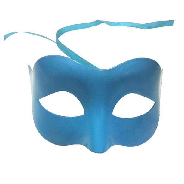 Jumpingount Wraps Retro Delicados Props Prom Color Sólido Masquerade Ladies Accesorios Ball Party Decoración Regalos Halloween azul azul 20piezas