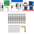 thumbnail image 1 of Kit de Varilla de Soporte de Tornillos de Casete de 21 Piezas, Reparador de Accesorios Eléctricos Llave Resistente a La Oxidación para Enchu - 86 86 Blanco Colco Kits de varillas de soporte de tornillos, 1 of 8