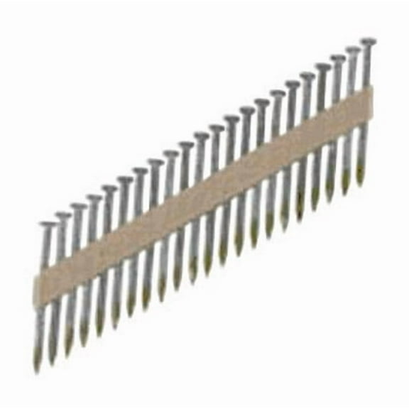 Metabo HPT 2-1/2 in. L X 10 Ga. Paper Strip Electro Galvanized Framing Nails 30 deg 2000 pk
