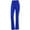 Blue, variant on RYRJJ Women's Yoga Dress Pants Bootcut Straight Leg Flare Pant Pull On Stretchy Work Slacks High Waist Office Casual Trouser(Hot Pink,M)