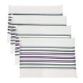 thumbnail image 3 of Fennco Styles Netural Stripes Fringe Canvas Cotton Table Linen Collection, 3 of 6