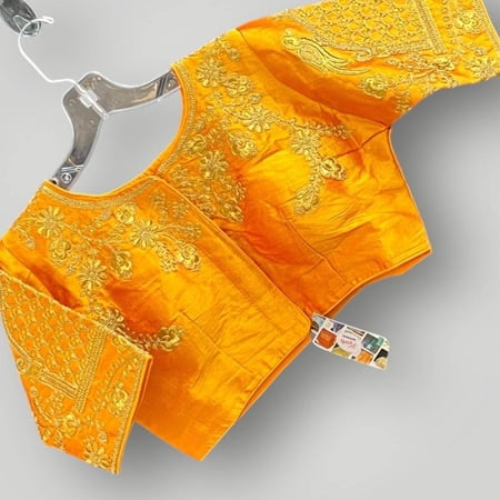 Readymade blouse : mango yellow