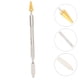 thumbnail image 2 of 1 UNID CUERO DE CUERO PEN TIEMPO ERGONÓMICO HERRA DE CUERO DIY Herramienta de cuero, 2 of 7