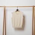 thumbnail image 4 of Pulls Chauds pour Femmes Hiver Nouveaux Automne et Hiver Chauds Mode Col Rond Gilet Tricoté Chevauchant Gilet Chandail T-Shirts pour Femmes Mode, 4 of 5