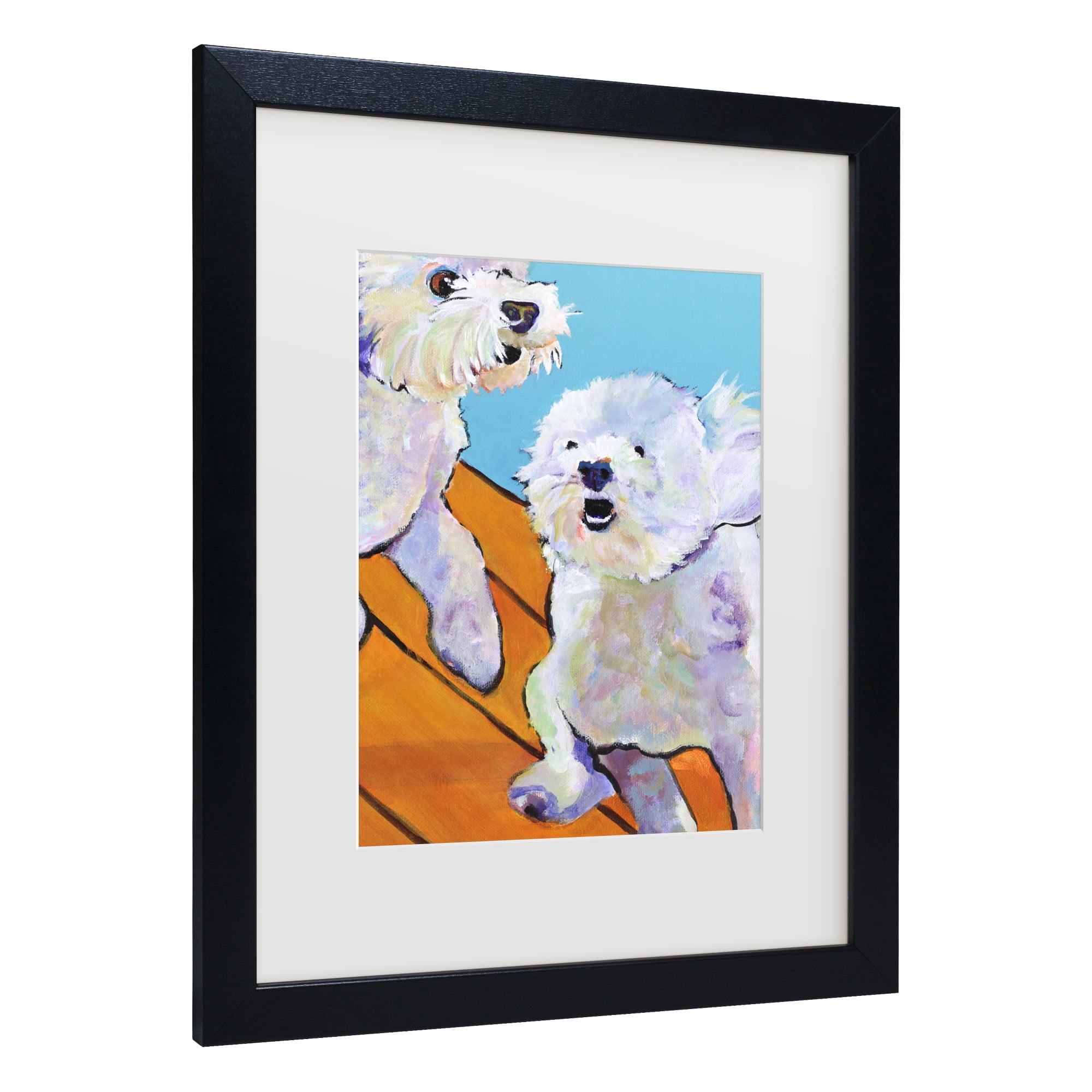 Trademark Fine Art 'Catch Me' Canvas Art by Pat Saunders-White