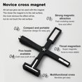 thumbnail image 4 of Cat Eyes Nail Magnet for DIY Manicure Cross Nail Magnetic Stick Multifunctional Long Strip Magnet Nail Art Tools Strong Nail Magnet Tool Set for Cat Eyes Gel Nail Polish, 4 of 8