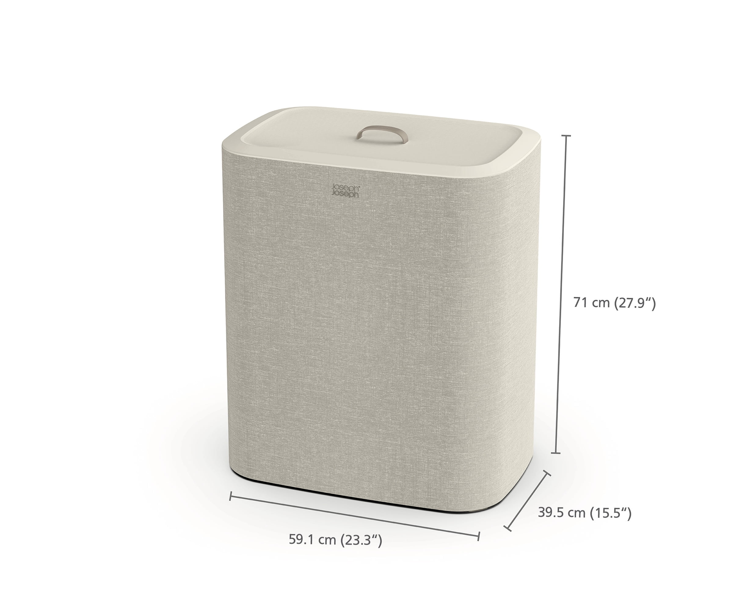 Joseph Joseph Tota Trio 90-liter Easy-empty Laundry Separation Hamper