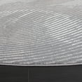 thumbnail image 3 of SAFAVIEH Revive Lanford Abstract Polyester Area Rug, Gray, 6'7" x 6'7" Round, 3 of 7