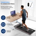 thumbnail image 2 of Caminadora Bajo Escritorio SereneLife con Control Remoto, Velocidad Maxima de 8 km/h, Compacta para Guardar Bajo la Cama, 2.5 HP, App Compatible, Fácil de Montar y Almacenar, Capacidad 120 kg, 2 of 7