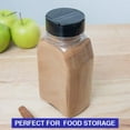 thumbnail image 5 of Mountain West Plastic Spice Jars with Shaker Lids 16 fl oz, 4-Pack Reusable Jars Perfect for an Organized Kitchen, 5 of 7