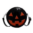 thumbnail image 3 of Halloween Spooky Pumpkin Purse for Women, Stylish Faux Leather Crossbody Bag for Daily Commute and Travel, Halloween Accessories, 3 of 9
