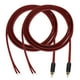 thumbnail image 1 of Uxcell 2 Pcs Cable RCA Baño de Oro, 9.8ft (3 Metros) Cable RCA a Extremo Abierto de Cable Desnudo de Audio, Cable de Extensión RCA para Guitarra, Altavoces, Equipos de Audio, 1 of 6