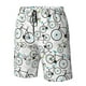 thumbnail image 4 of Fotbe Bicycle Trajes de Baño Estampados para Hombre, Shorts de Verano de Secado Rápido, Ropa de Playa, Bañadores-Small, 4 of 6