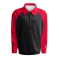 thumbnail image 4 of Men's Outdoor Vintage V-neck Button Long Sleeve Fashion Sports T-shirt L, 4 of 4