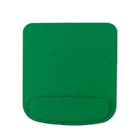CCOCC Mouse Pad with Wrist Support,Non-Slip Rubber Grip Desk Mat,Memory Foam Wrist Cushion Gaming Mouse Pad,Green