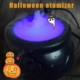 thumbnail image 3 of Halloween Cauldron Mist Maker Fog Machine Prop Color Changing Witch‘s Brew Pot, 3 of 10