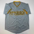 thumbnail image 4 of Autographed/Signed Oneil Cruz Pittsburgh Grey Baseball Jersey JSA COA, 4 of 4