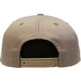 thumbnail image 3 of Solid Cotton Snapback Flat Brim Baseball Cap Adjustable Classic 6 Panel Hat, 3 of 3