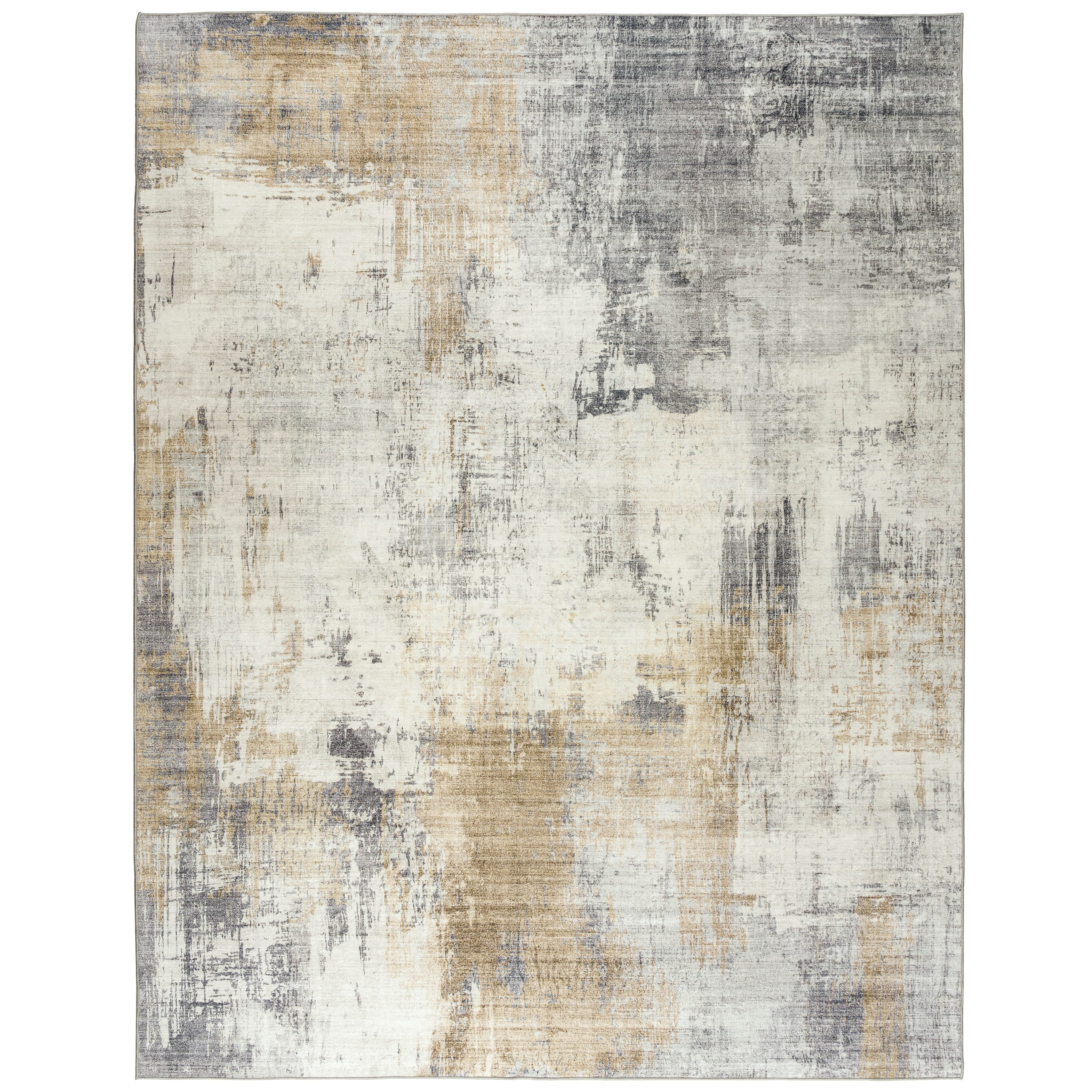 NATURAL CREAM GREY Eco Friendly Recycled Cotton Reversible Washable Rug Runner 