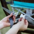 thumbnail image 4 of Nuby Pop-Up Portable Booster Seat with Removable Tray, Aqua, 4 of 14
