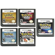 New Pokemon Heart Gold Version, Soul Silver Version, Platinum Version, Diamond Version, Pearl Version Game Cartridges Game Card for NDS 3DS DSI DS(Reproduction Version) (Heart Gold Version)