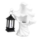 thumbnail image 2 of Linterna de mensajero del infierno decoración de linterna de Halloween de diseño sin rostro blanco para fiesta temática ANGGREK Otros, 2 of 8