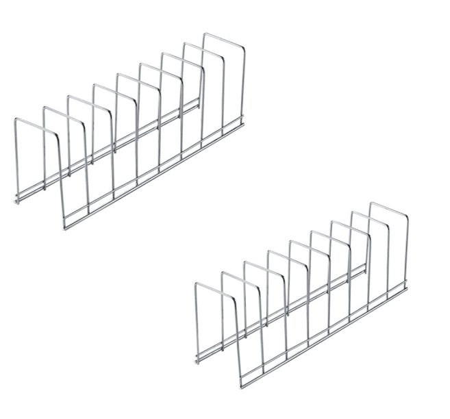 Lid Holder Organizer Rack, Diversified Euro Kitchen Lid Organizer for