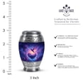 thumbnail image 2 of Humming Bird Funeral Urns For Adult For Man, Flowers Keepsake Memorial Urn For Human Ashes Adult Male, Pink Cremation Urns For Human Ashes, Purple Urn For Cremated Remains 3 Inch, 2 of 7